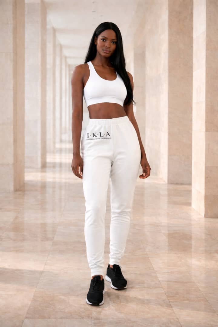 IKLA Joggers Confidence Statement Sweatpants, Self-Love Streetwear, Unisex Athleisure