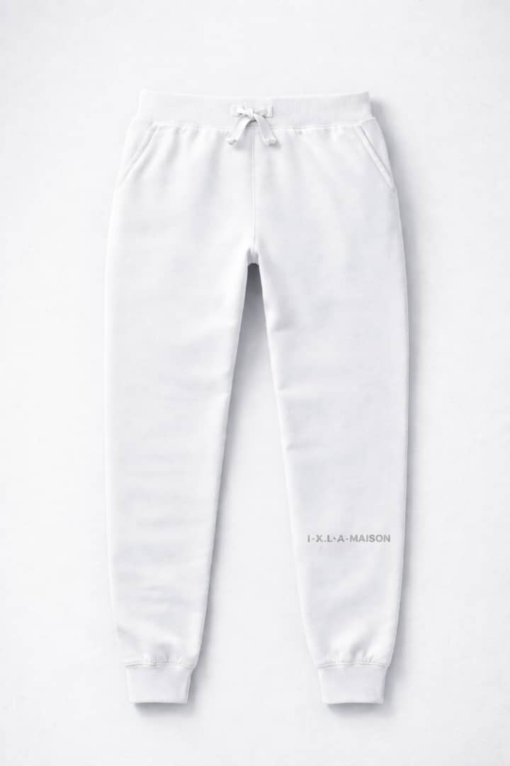 Luxury Minimalist Women’s Sweatpants Premium IKLA Maison Style Joggers  High-Waist Comfort Fit Lounge Pants